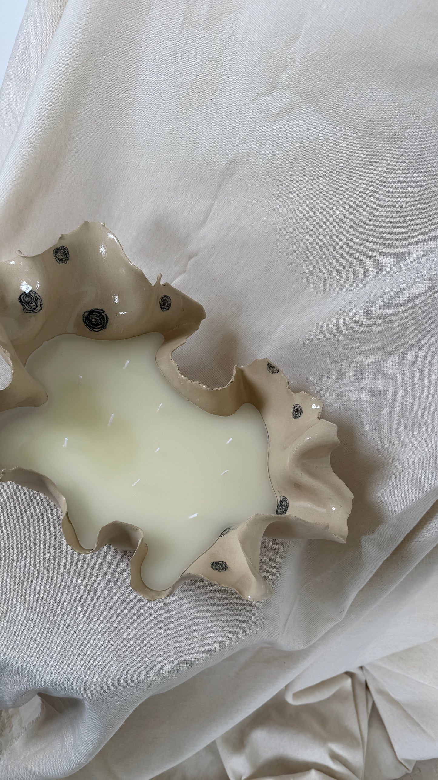 Ceramic candle 82