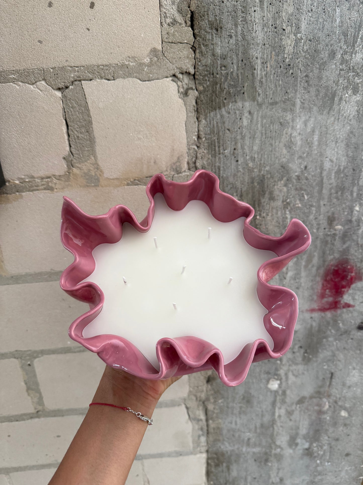 Ceramic candle 69
