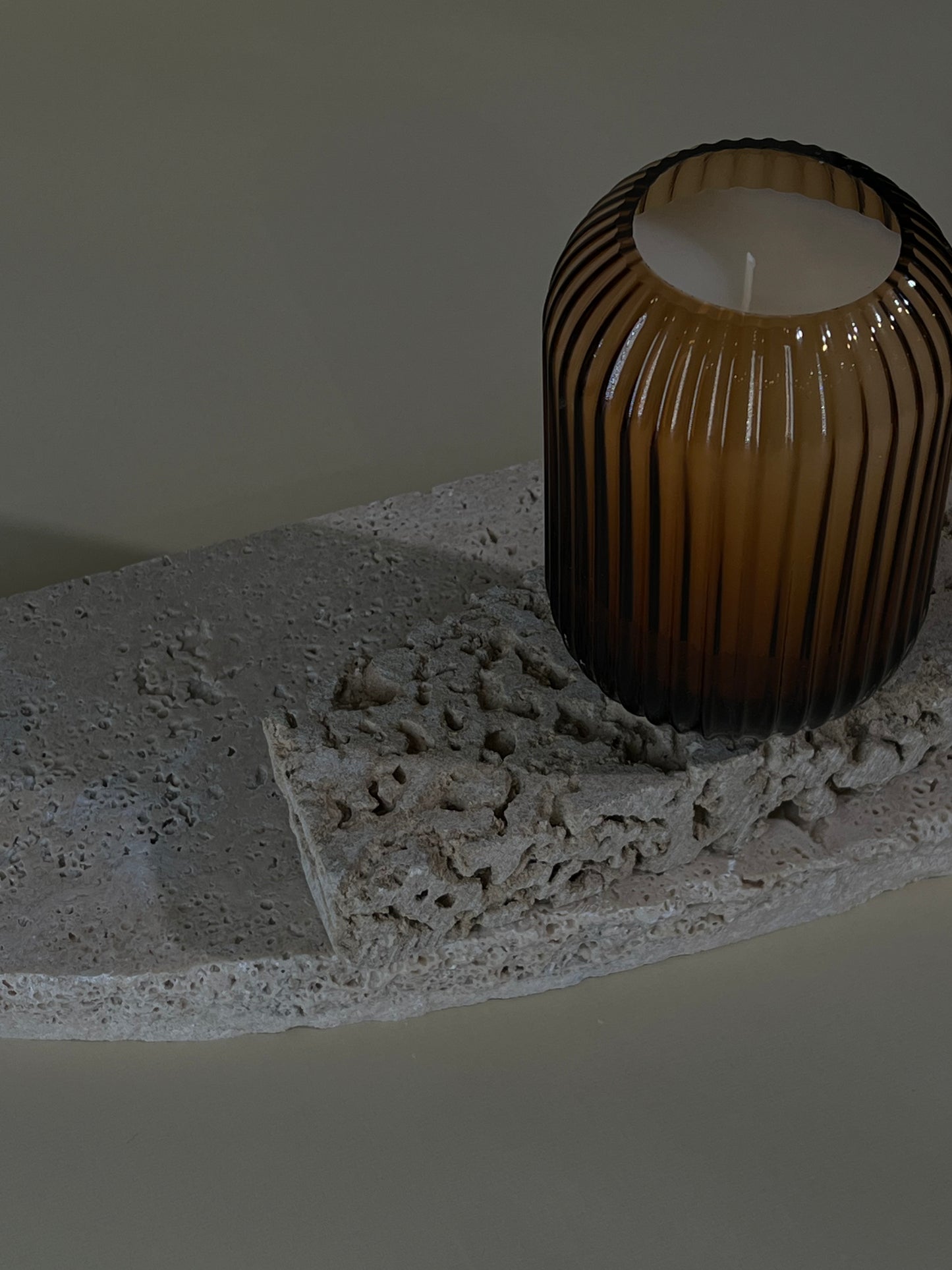 כוס פסים כתום