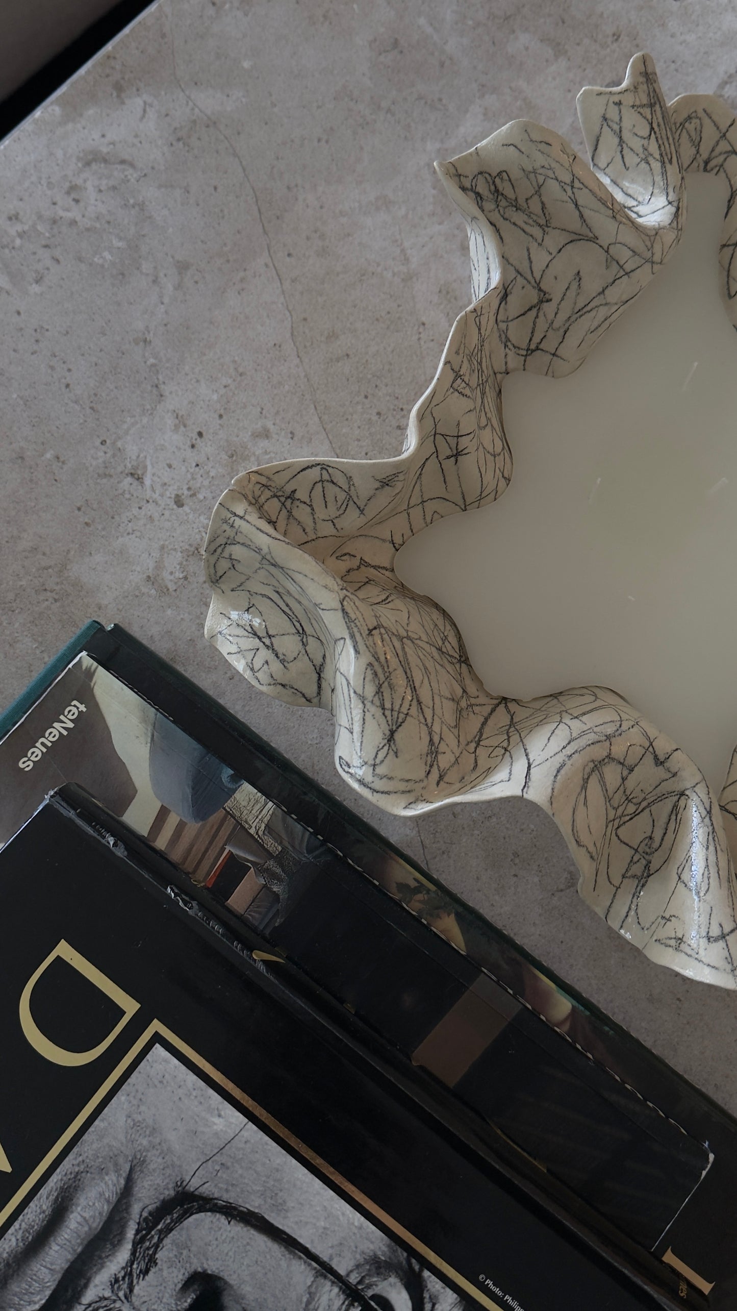 ceramic candle 85