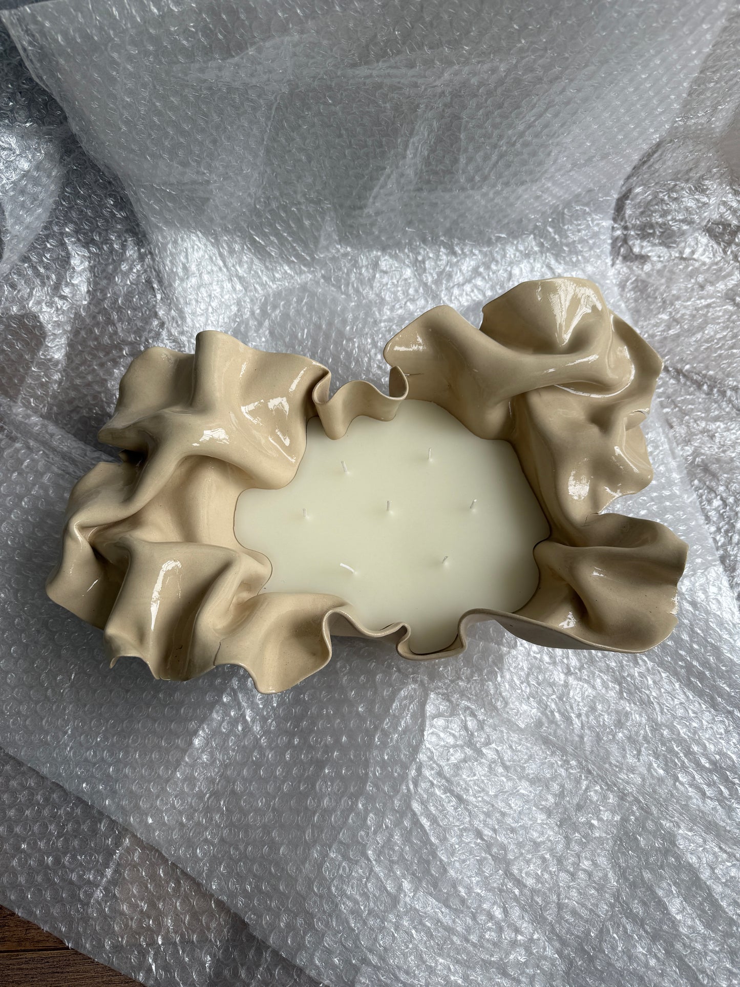 Ceramic candle 77