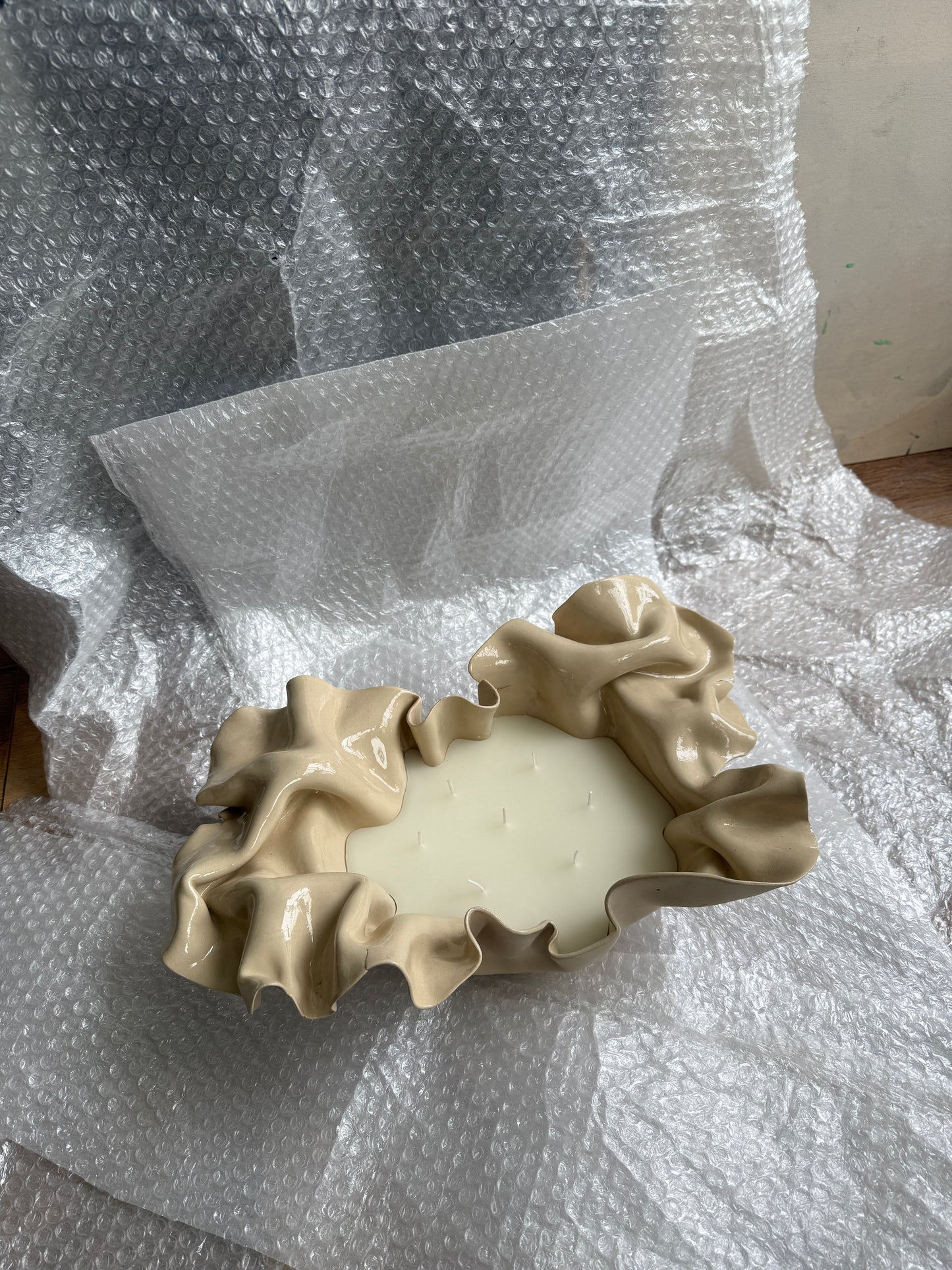 Ceramic candle 77