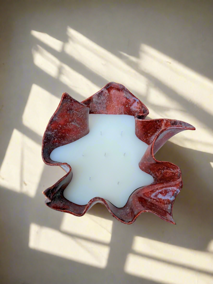 Ceramic candle 68