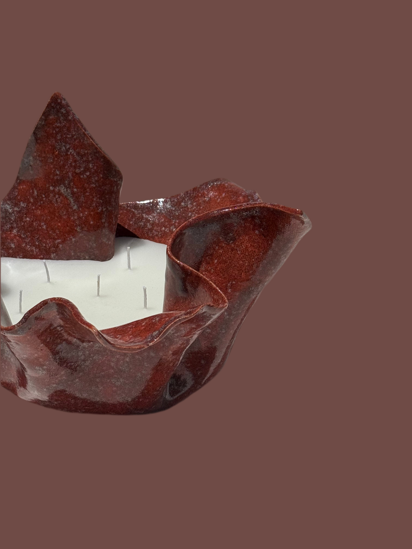 Ceramic candle 68