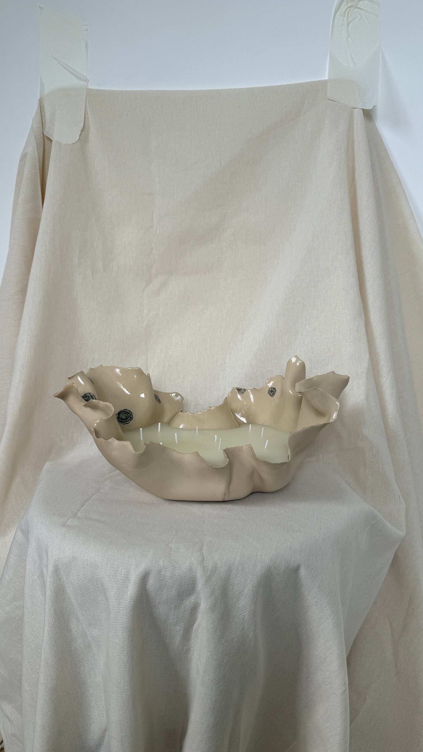 Ceramic candle 82