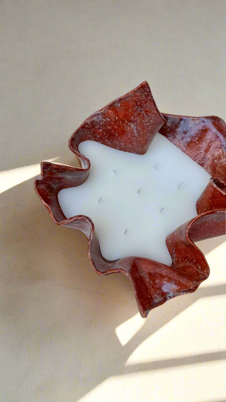 Ceramic candle 68
